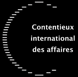 Contentieux international des affaires - logo