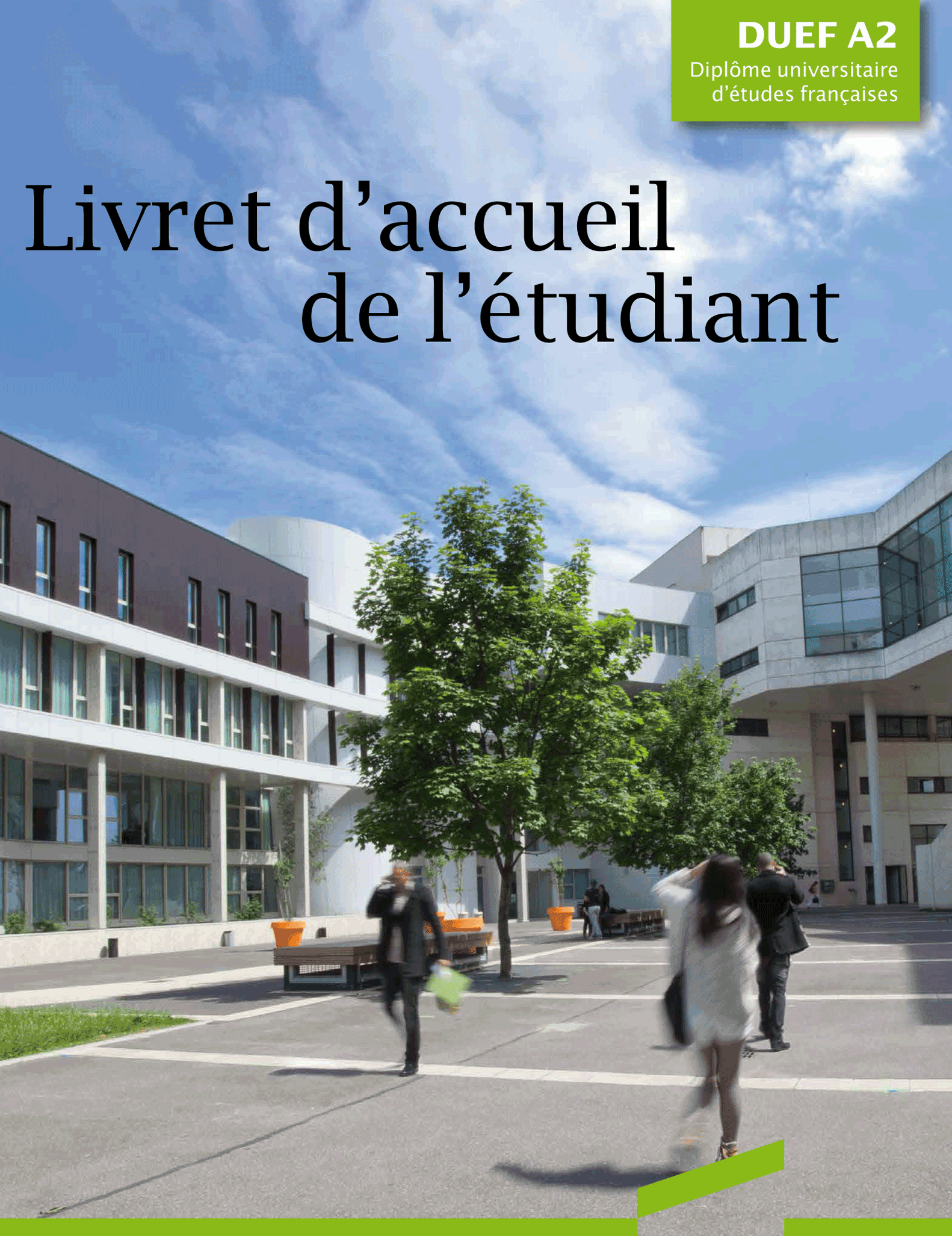 Livret d'accueil étudiant DUEF A2