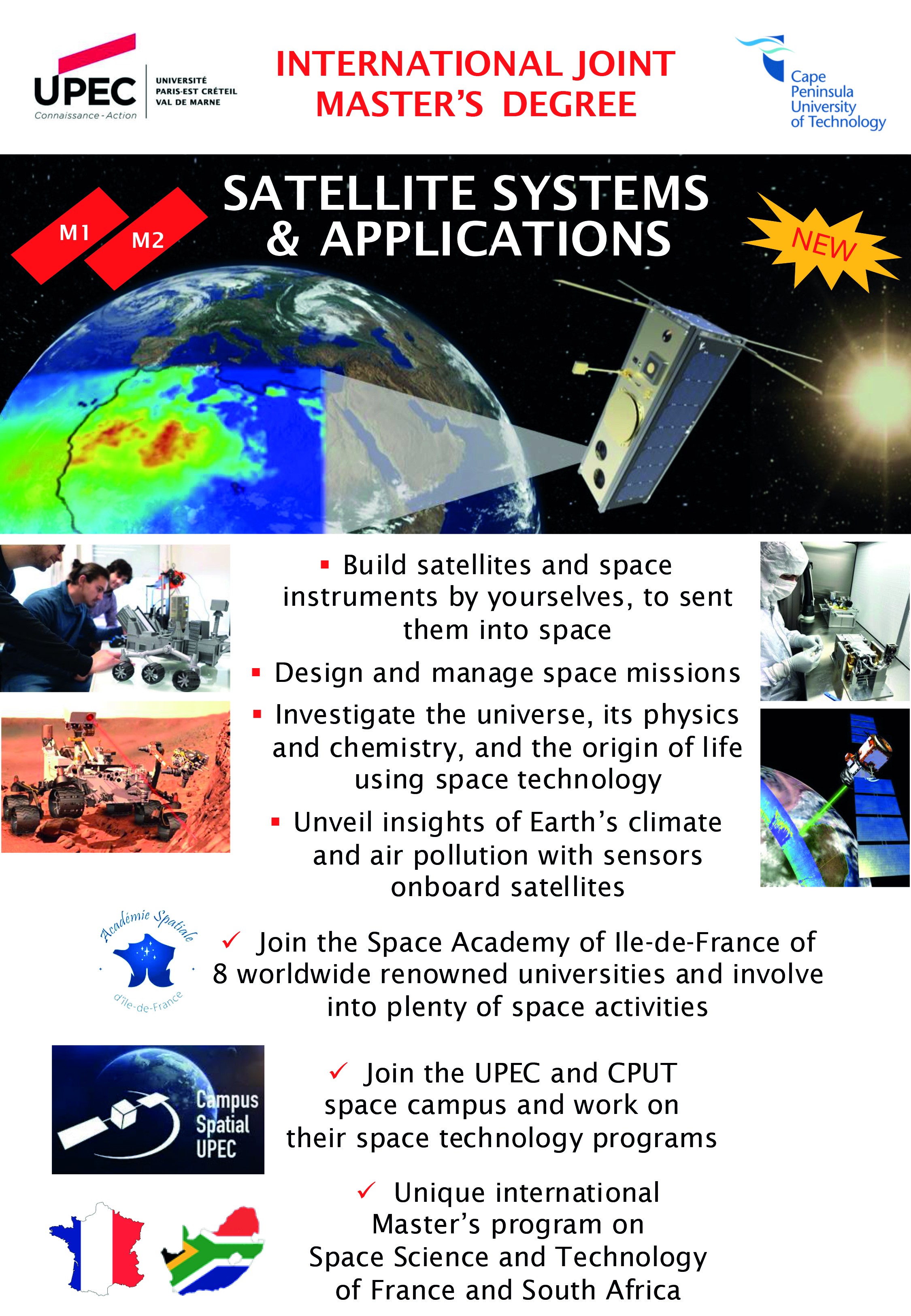 Flyer Master international systèmes satellitaires et applications